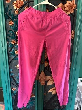 Lululemon Bright Pink Women's Pull-On Track Pants